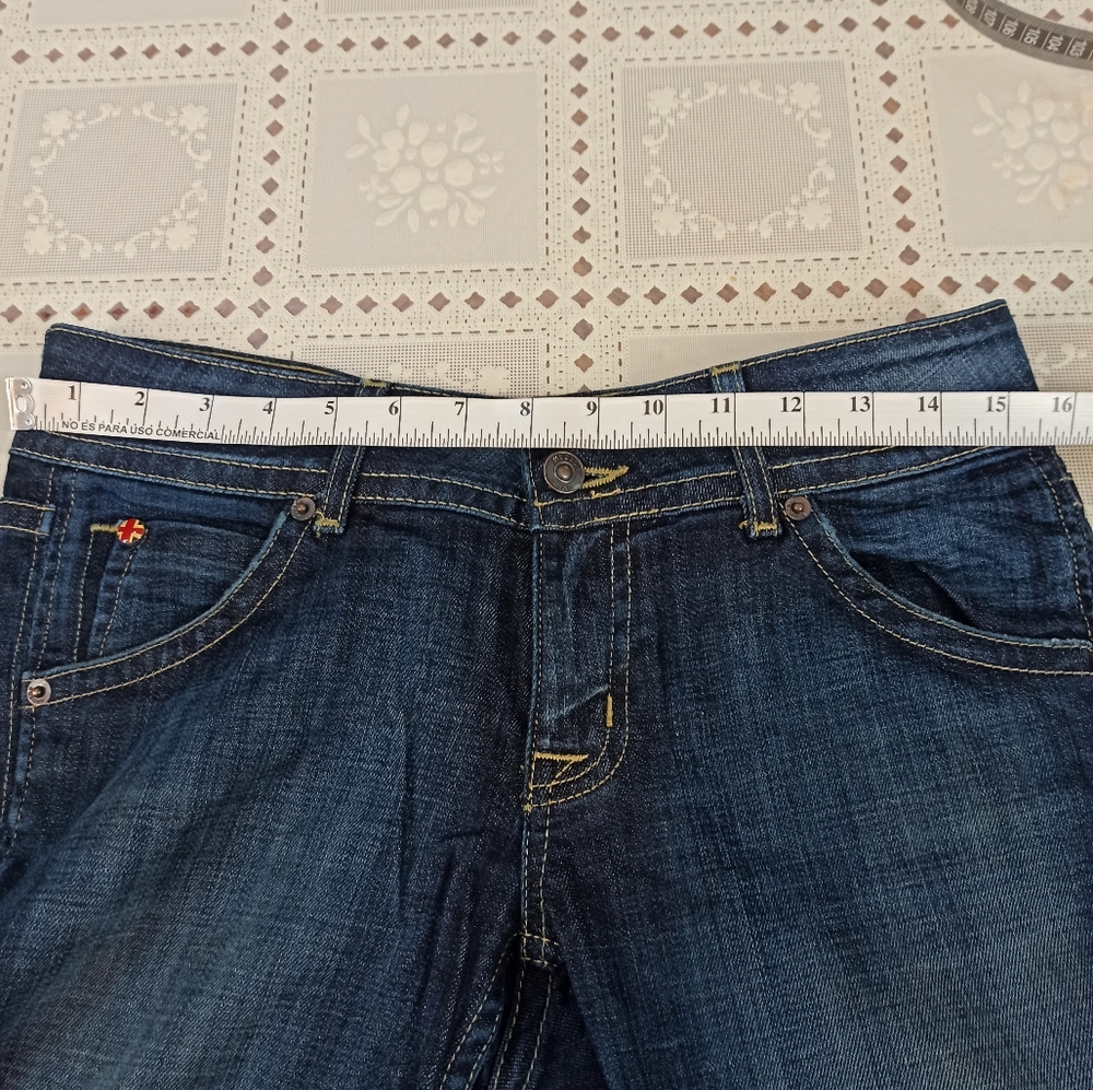 Hudson Women's Bootcut Blue Jeans . Size 28 Made In USA - Picture 13 of 16
